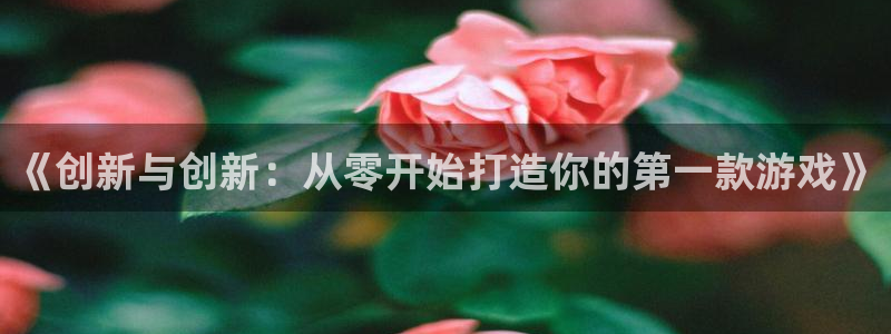 沐鸣娱乐2：《创新与创新：从零开始打造你的第一款游戏》