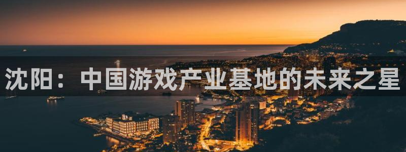 沐鸣娱乐2在线登录：沈阳：中国游戏产业基地的未来之星