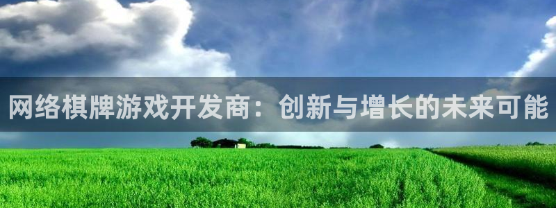 沐鸣2开户地址：网络棋牌游戏开发商：创新与增长的未来可能