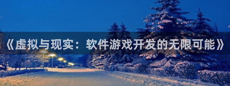沐鸣娱乐2登陆不上怎么办：《虚拟与现实：软件游戏开发的无限可能》