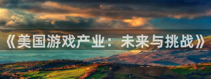 沐鸣2联盟：《美国游戏产业：未来与挑战》